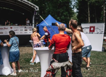  Diváci hlavní stage Gurmán Festu 